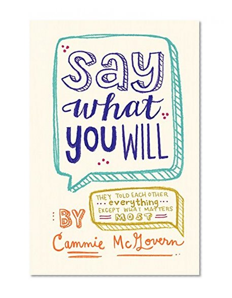 Book Cover Say What You Will
