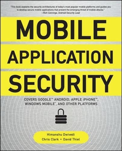 Book Cover Mobile Application Security