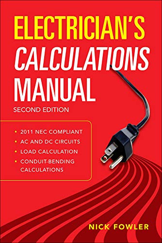 Book Cover Electrician's Calculations Manual, Second Edition