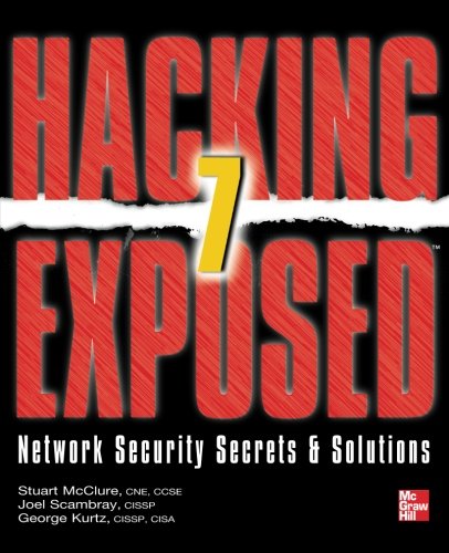 Book Cover Hacking Exposed 7: Network Security Secrets and Solutions