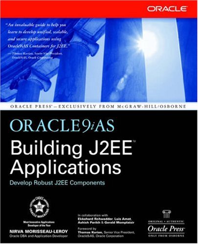 Book Cover Oracle9iAS Building J2EE(tm) Applications