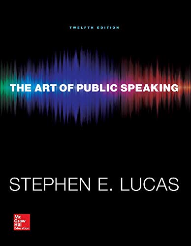 Book Cover The Art of Public Speaking (Communication) Standalone Book