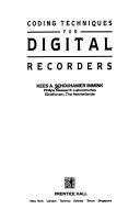 Book Cover Coding Techniques for Digital Recorders