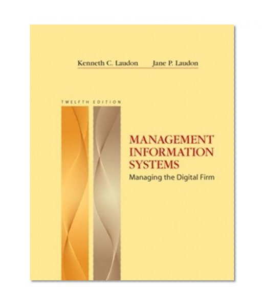 Book Cover Management Information Systems (12th Edition)