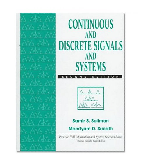 Book Cover Continuous and Discrete Signals and Systems