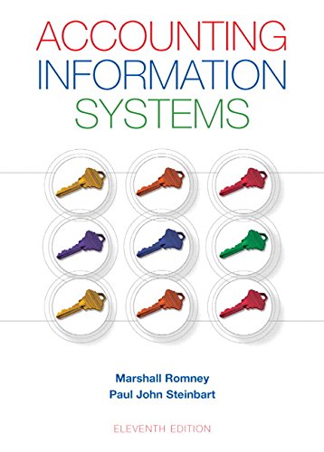 Book Cover Accounting Information Systems (11th Edition)