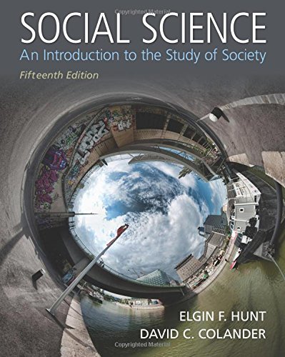 Book Cover Social Science: An Introduction to the Study of Society (15th Edition)