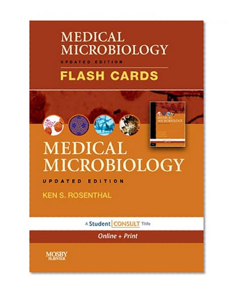 Book Cover Medical Microbiology and Immunology Flash Cards, Updated Edition: with STUDENT CONSULT Online and Print, 1e