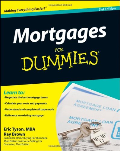 Book Cover Mortgages For Dummies, 3rd Edition