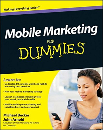 Book Cover Mobile Marketing For Dummies