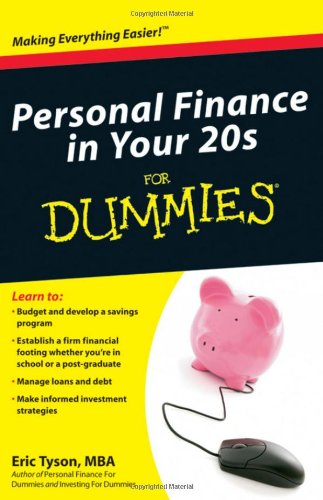 Book Cover Personal Finance in Your 20s For Dummies