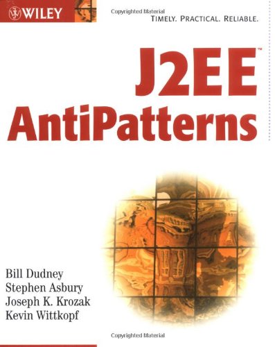 Book Cover J2EE AntiPatterns