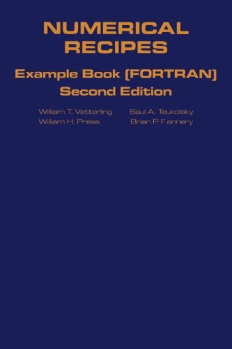 Book Cover Numerical Recipes Example Book (FORTRAN) 2nd Edition