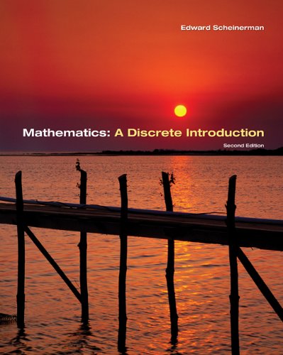 Book Cover Mathematics: A Discrete Introduction