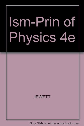 Book Cover Ism-Prin of Physics 4e