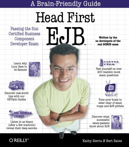 Book Cover Head First EJB (Brain-Friendly Study Guides; Enterprise JavaBeans)