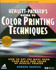 Book Cover HP Guide to Color Printing Techniques:: How to Get the Most from Your Black and Color HP DeskJet Printer