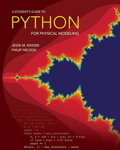 Book Cover A Student's Guide to Python for Physical Modeling