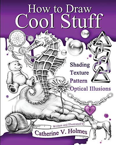 Book Cover How to Draw Cool Stuff: Shading, Textures and Optical Illusions