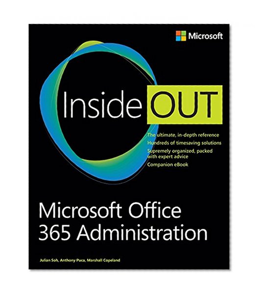 Book Cover Microsoft Office 365 Administration Inside Out