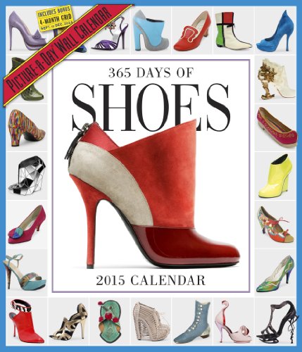 Book Cover 365 Days of Shoes 2015 Wall Calendar
