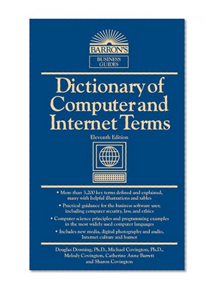 Book Cover Dictionary of Computer and Internet Terms