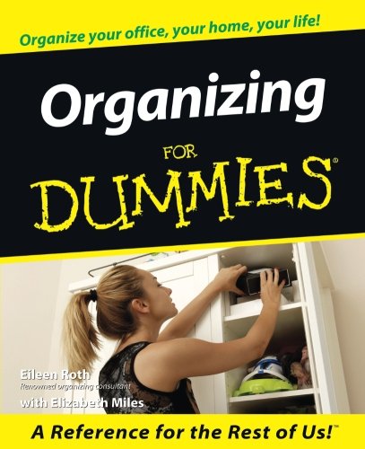 Book Cover Organizing For Dummies