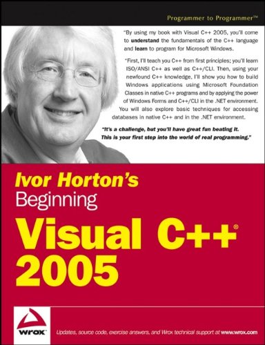 Book Cover Ivor Horton's Beginning Visual C++ 2005