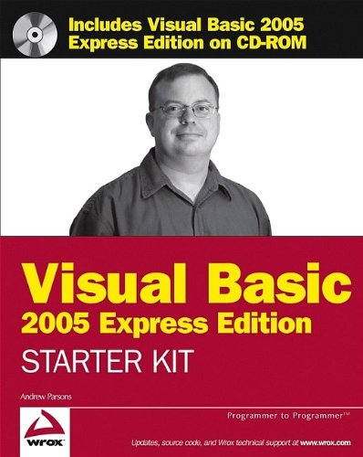 Book Cover Wrox's Visual Basic 2005 Express Edition Starter Kit (Programmer to Programmer)