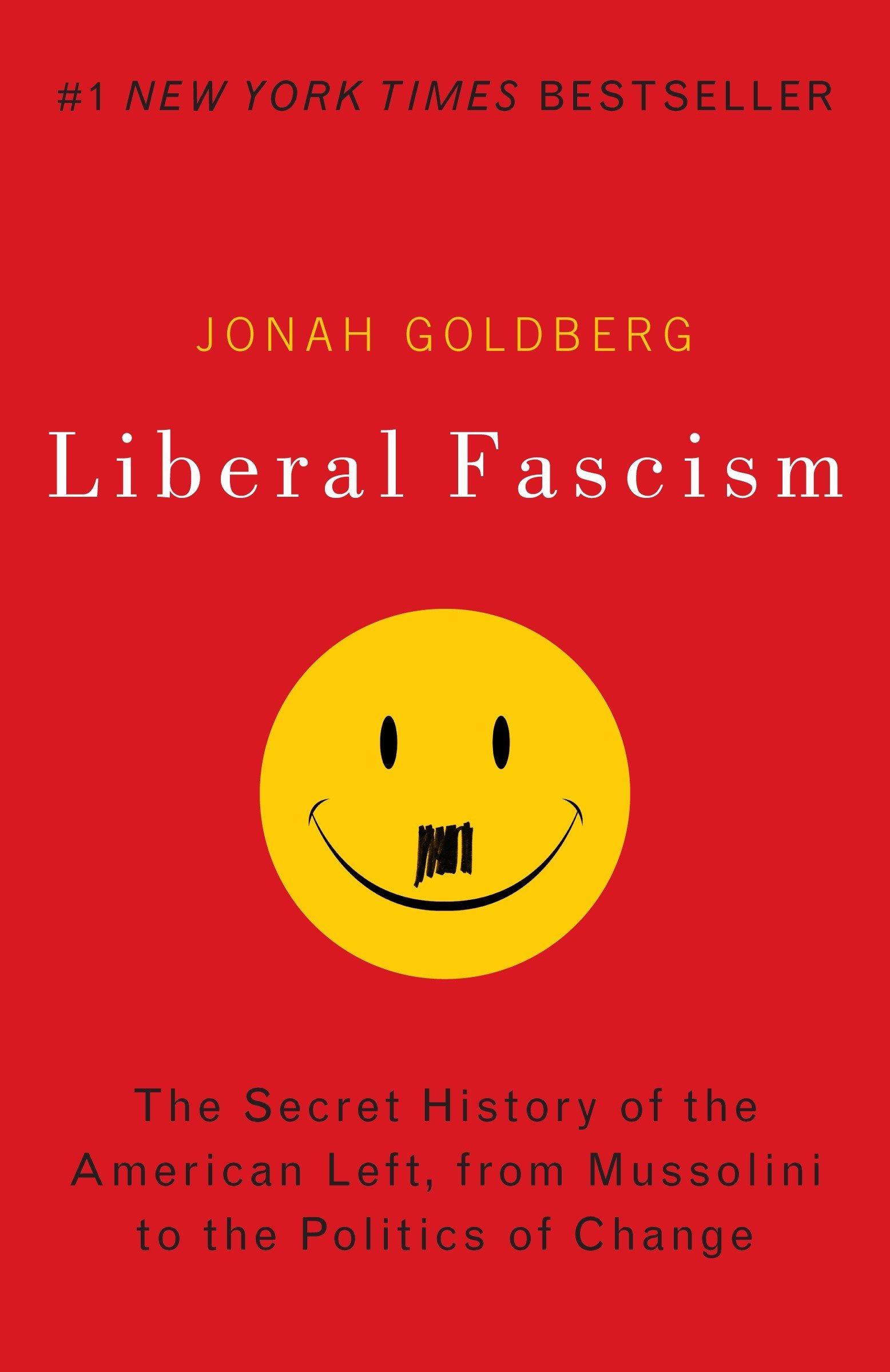 Book Cover Liberal Fascism: The Secret History of the American Left, From Mussolini to the Politics of Change
