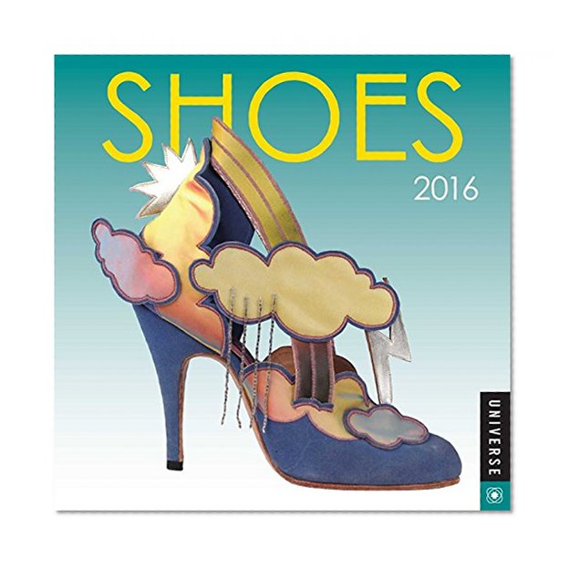 Book Cover Shoes 2016 Mini Wall Calendar