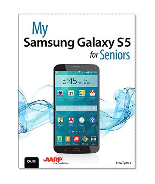 Book Cover My Samsung Galaxy S5 for Seniors