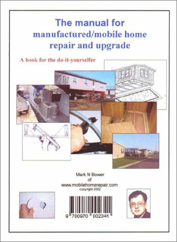 Book Cover The Manual for Manufactured/Mobile Home Repair and Upgrade