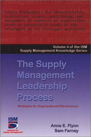 Book Cover The Supply Management Leadership Process (Ism Knowledge Series)