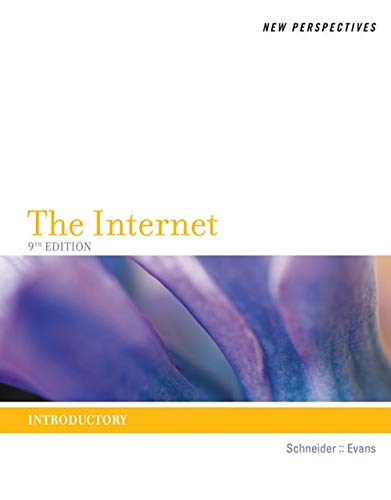 Book Cover New Perspectives on the Internet: Introductory
