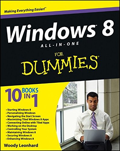 Book Cover Windows 8 All-in-One For Dummies