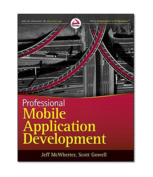 Book Cover Professional Mobile Application Development