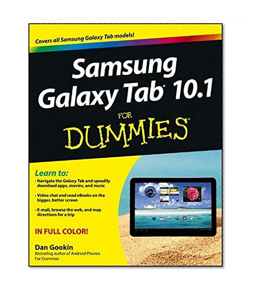 Book Cover Samsung Galaxy Tab 10.1 For Dummies