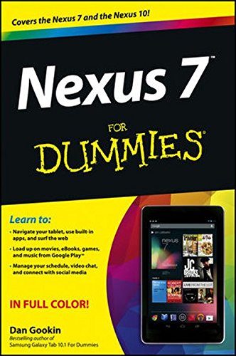 Book Cover Nexus 7 For Dummies (Google Tablet)