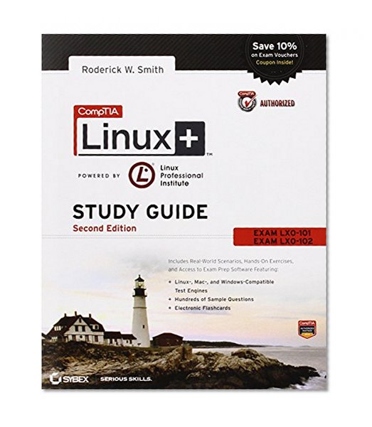 Book Cover CompTIA Linux+ Study Guide: Exams LX0-101 and LX0-102