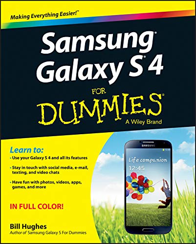 Book Cover Samsung Galaxy S 4 For Dummies