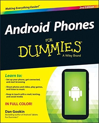 Book Cover Android Phones For Dummies
