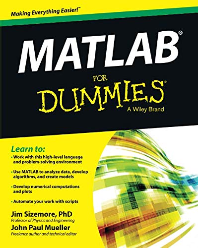Book Cover MATLAB For Dummies