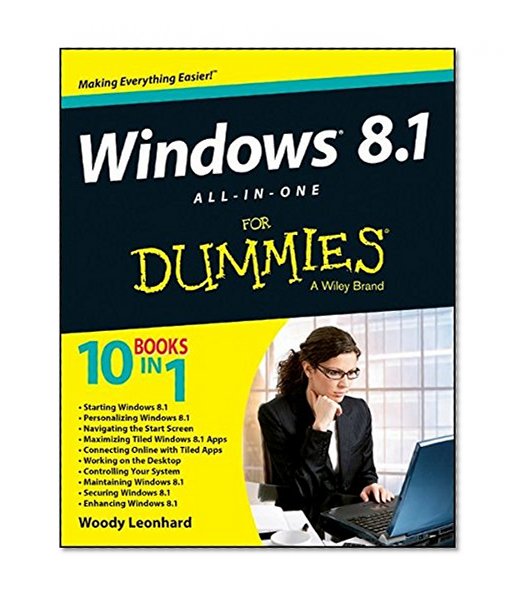 Book Cover Windows 8.1 All-in-One For Dummies