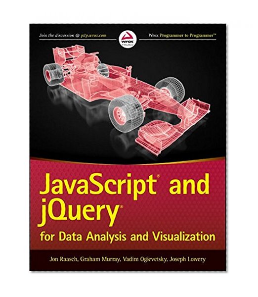 Book Cover JavaScript and jQuery for Data Analysis and Visualization