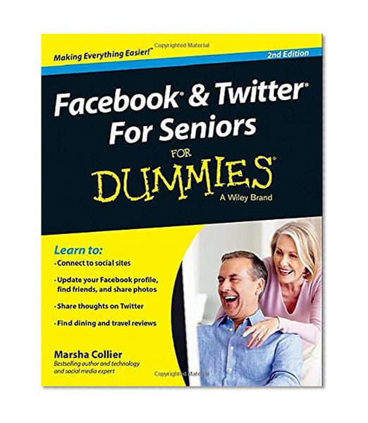 Book Cover Facebook and Twitter For Seniors For Dummies