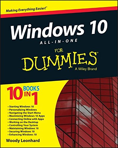 Book Cover Windows 10 All-in-One For Dummies
