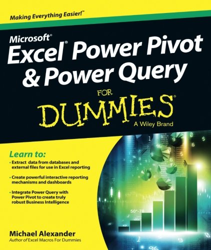Book Cover Excel Power Pivot and Power Query For Dummies