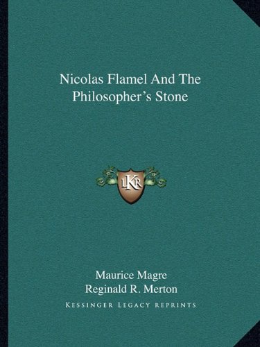 Book Cover Nicolas Flamel And The Philosopher's Stone
