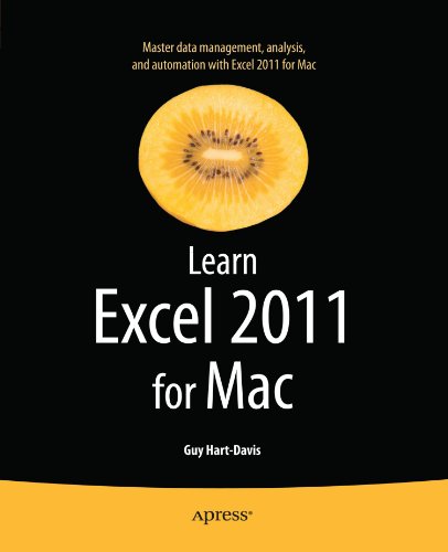 Book Cover Learn Excel 2011 for Mac